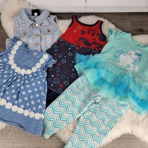 6-piece 18M Girls Bundle